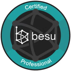 Besu Certified Professional (BCP) badge