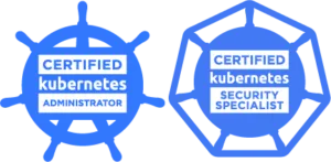 Certified Kubernetes Administrator (CKA)+ Certified Kubernetes Security Specialist (CKS) Exam Bundle badge