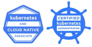 Kubernetes and Cloud Native Associate (KCNA) + Certified Kubernetes Administrator (CKA) Exam Bundle badge