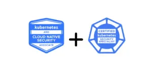 Kubernetes and Cloud Native Security Associate (KCSA) + Certified Kubernetes Security Specialist (CKS) Exam Bundle badge