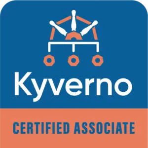 Kyverno Certified Associate (KCA) badge