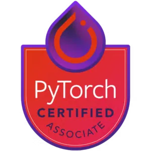 PyTorch Certified Associate (PTCA) badge